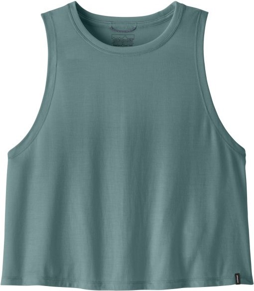Patagonia - Women's Cap Cool Trail Cropped Tank - Funktionsshirt Gr XL türkis