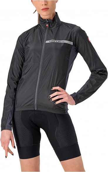 Castelli - Women's Squadra Stretch Jacket - Fahrradjacke Gr S grau