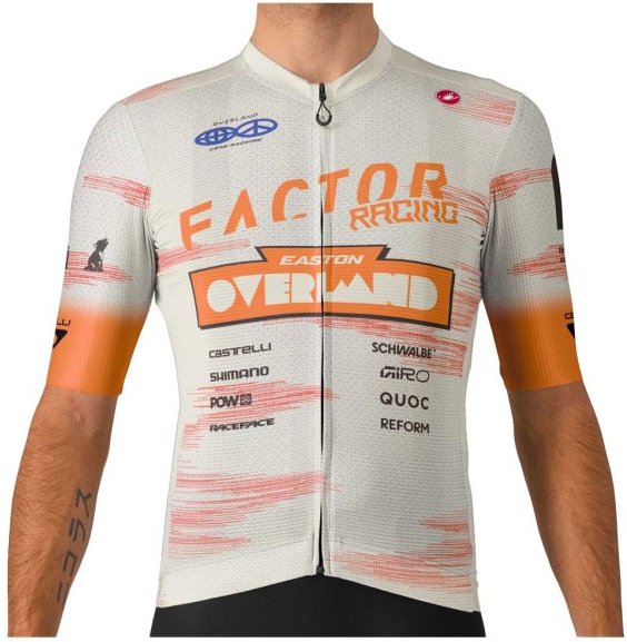 Castelli - Espresso Jersey - Radtrikot Gr M grau