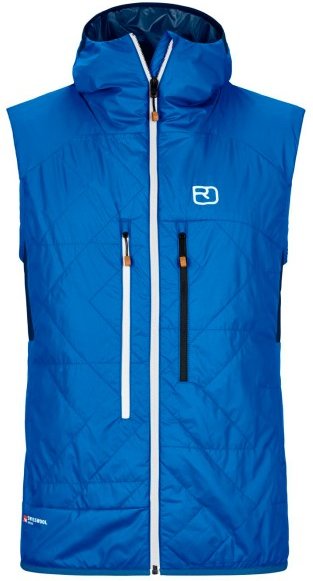 Thumbnail - Ortovox - Swisswool Piz Boé Vest - Wollweste Gr XL blau