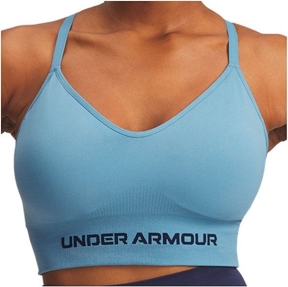 Under Armour - Women's Vanish Seamless Low Bra - Sport-BH Gr S blau