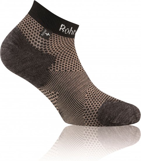 Thumbnail - Rohner - Copper Allsport Sneaker - Multifunktionssocken Gr 47-48 braun