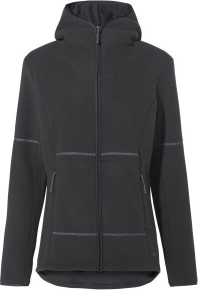 Vaude - Women's Neyland Fleece Hoody II - Fleecejacke Gr 46 schwarz/grau