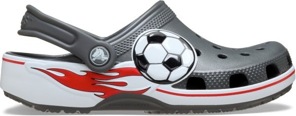 Crocs - Kid's Classic Band Clog - Sandalen Gr 32/33 grau