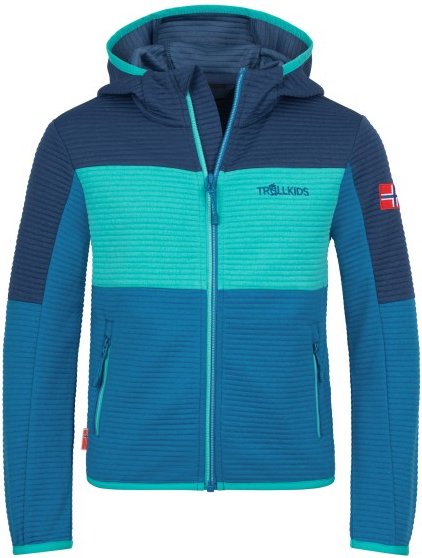 Trollkids - Kid's Sogndal Jacket XT - Fleecejacke Gr 98 blau