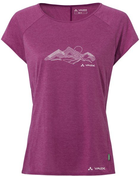 Vaude - Women's Tekoa T-Shirt II - Funktionsshirt Gr 42 lila