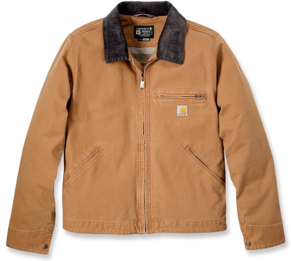Carhartt - Relaxed Fit Duck Detroit Jacket - Freizeitjacke Gr S orange