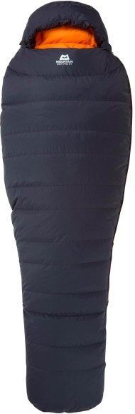 Thumbnail - Mountain Equipment - Glacier 450 - Daunenschlafsack Gr Regular - Body Size: 185 cm obsidian