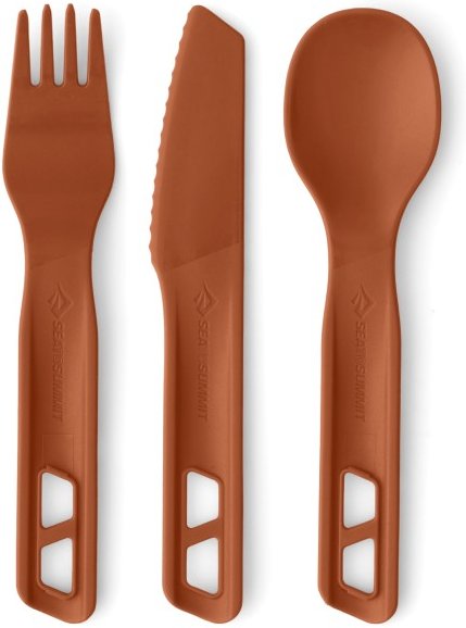 Thumbnail - Sea to Summit - Horizon Cutlery Set (3 Pieces) - Besteck-Set braun