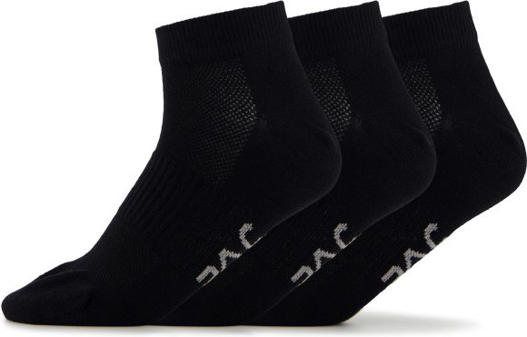 P.A.C. - Logo-Socke 3-Pack Everyday Sneaker - Multifunktionssocken Gr 39-42 schwarz
