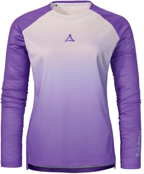 Schöffel - Women's Longsleeve Style Koitere - Radtrikot Gr 36 lila