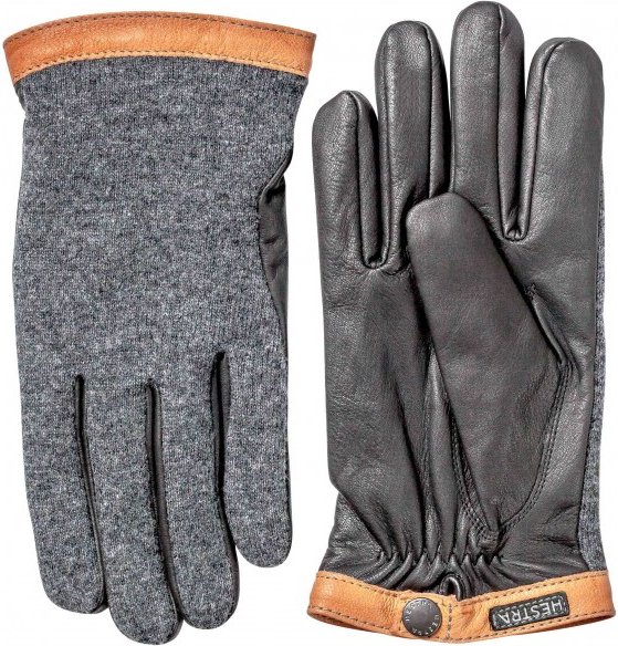Hestra - Deerskin Wool Tricot - Handschuhe Gr 10 grau