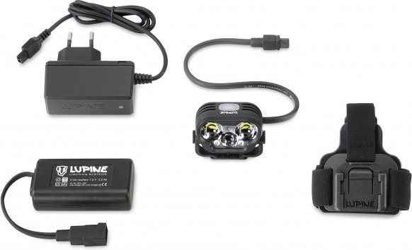 Lupine - Blika X 4 - Stirnlampe grau