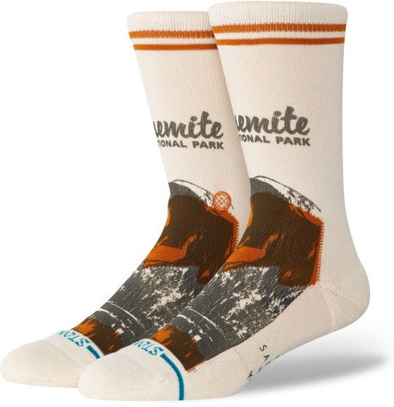 Thumbnail - Stance - Yosemite NP Crew - Multifunktionssocken Gr M beige