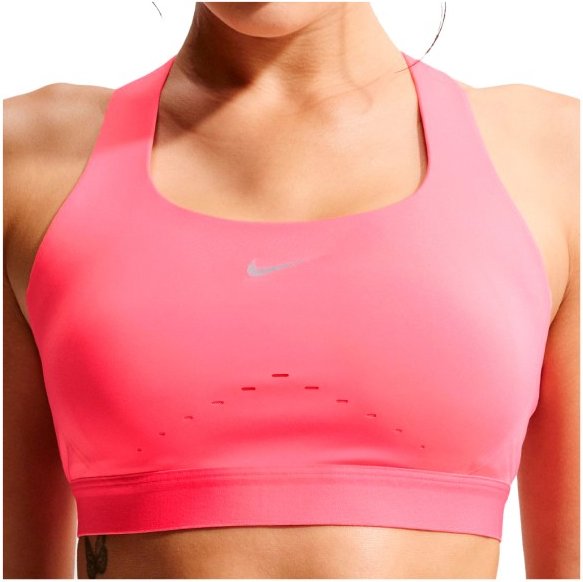 Nike - Women's Swift High-Support Lightly Lined - Sport-BH Gr S rosa