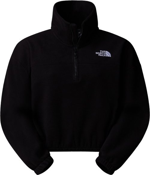 The North Face - Women's 100 Glacier Half Zip Fleece - Fleecepullover Gr XS schwarz