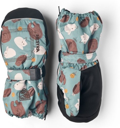Thumbnail - Hestra - Baby Zip Long Mitt - Handschuhe Gr 3 grau