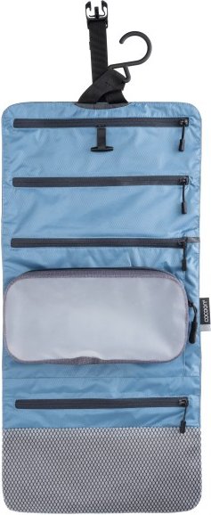 Cocoon - Hanging Toiletry Kit Minimalist Light - Kulturbeutel Gr 2,9 l schwarz/blau
