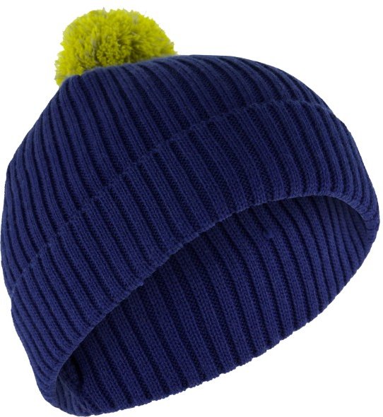 P.A.C. - Kid's Oloma Reflective Pom Beanie - Mütze Gr One Size blau
