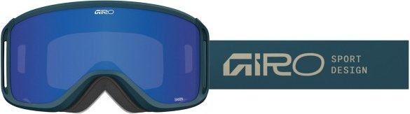 Giro - Women's Sagen S3 (VLT 10%)/S0 (VLT 84%) - Skibrille Gr One Size blau