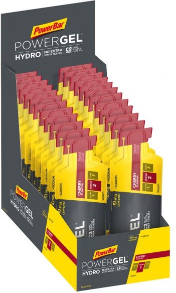 PowerBar - Powergel Hydro Cherry (mit Koffein) - Energiegel Gr 67 ml cherry