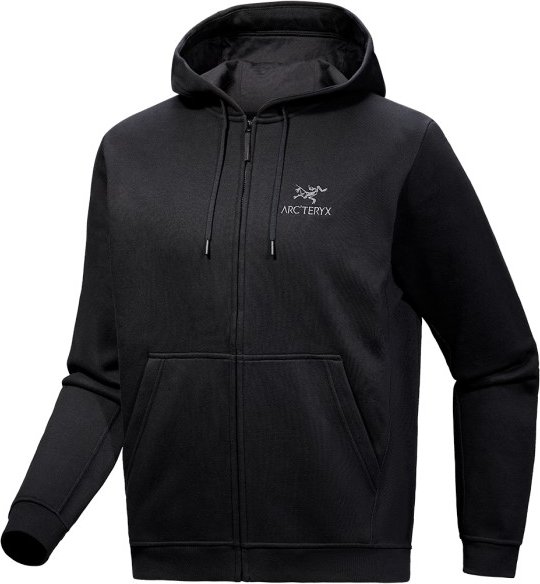 Arc'teryx - Emblem Fleece Full-Zip Hoody - Fleecejacke Gr XL schwarz