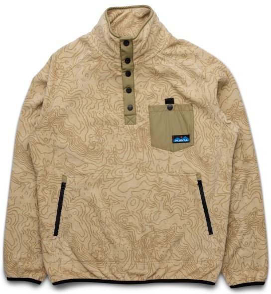 KAVU - Teannaway - Fleecepullover Gr L beige