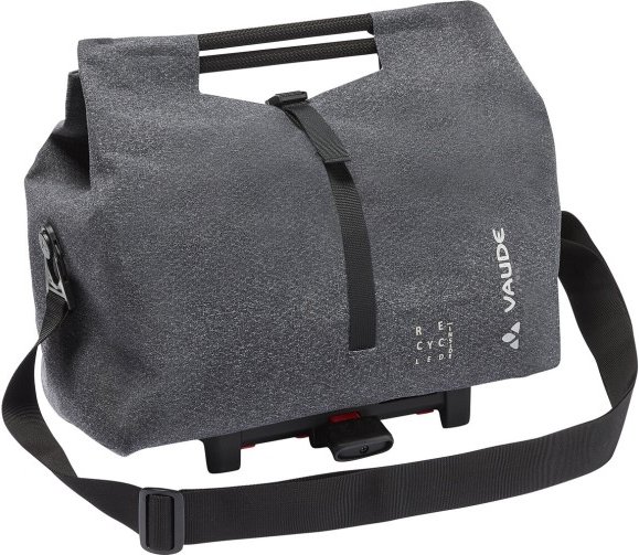 Vaude - ReCycle Shopper (Uniklip) 15 - Gepäckträgertasche Gr 15 l grau