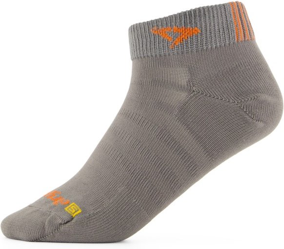 Drymax - Extra Protection Hyper Thin Running Mini Crew - Laufsocken Gr M grau