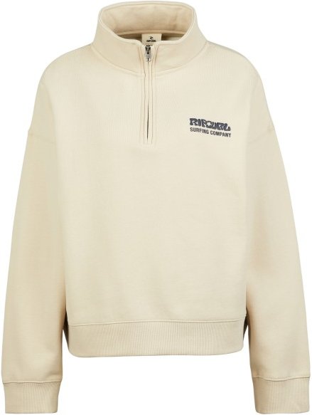 Rip Curl - Women's Surf Puff 1/4 Zip - Pullover Gr XL beige