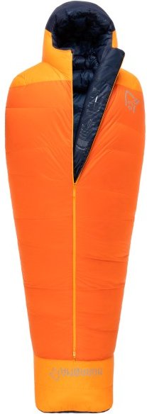 Norrøna - Falketind Down800 -18.5C Sleeping Bag 185 - Daunenschlafsack Gr Body Size: 175-195 cm pureed pumpkin