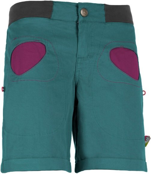 E9 - Women's Onda Short - Boulderhose Gr M türkis