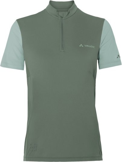 Vaude - Women's Matera Half Zip Tricot - Radtrikot Gr 44 oliv