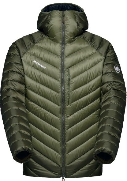 Mammut - Broad Peak Insulation Hooded Jacket - Daunenjacke Gr XL oliv