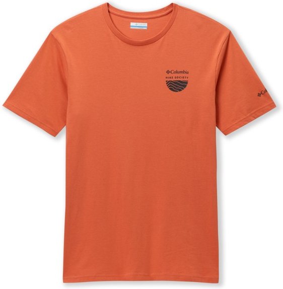 Columbia - Columbia Hike Society S/S Tee - T-Shirt Gr XXL rot