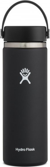 Thumbnail - Hydro Flask - Wide Mouth With Flex Cap 2.0 - Isolierflasche Gr 946 ml schwarz/grau