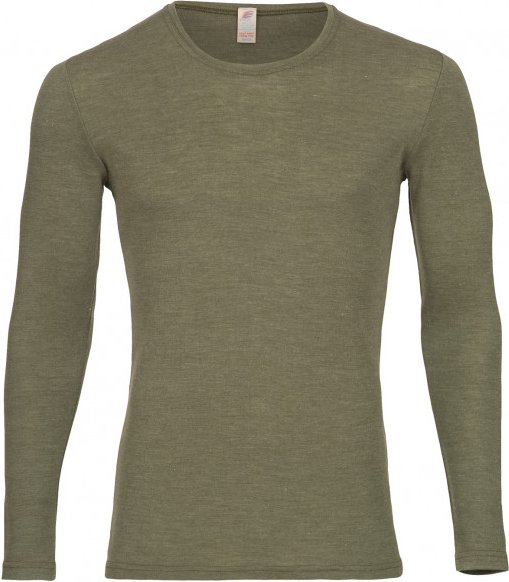 Engel - Shirt L/S - Merinounterwäsche Gr 46/48 oliv