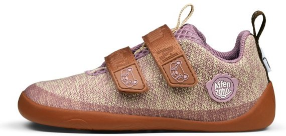 Affenzahn - Kid's Barfußschuh Knit Happy - Barfußschuhe Gr 26 cat /rosa