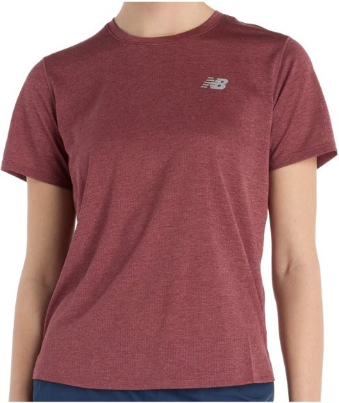 New Balance - Women's Athletics S/S - Laufshirt Gr M rot