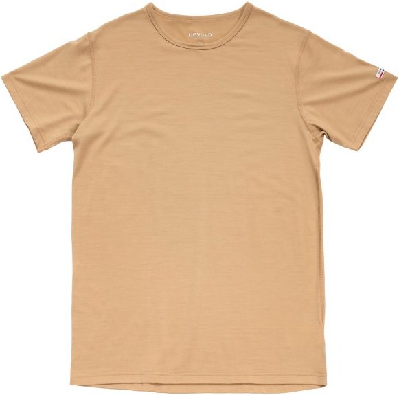 Devold - Breeze Plus Merino 200 T-Shirt - Merinounterwäsche Gr M beige