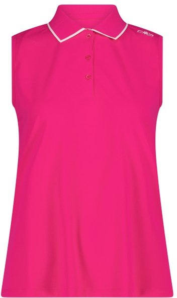CMP - Women's Polo Sleeveless - Polo-Shirt Gr 48 rosa