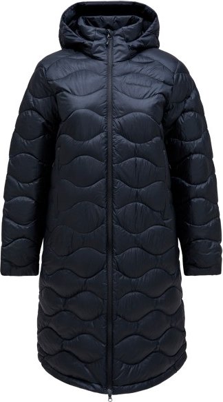Thumbnail - Peak Performance - Women's Helium Down Coat - Mantel Gr XL blau/schwarz