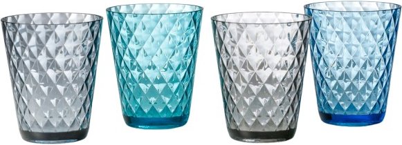 Brunner - Set Diamond - Becher Gr 30 cl grau