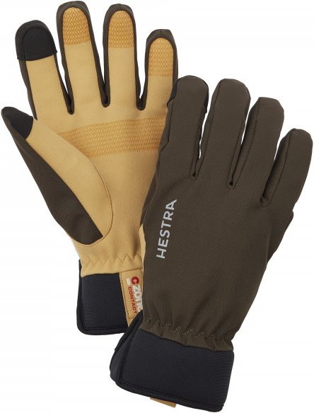 Thumbnail - Hestra - CZone Contact Glove 5 Finger - Handschuhe Gr 8 braun