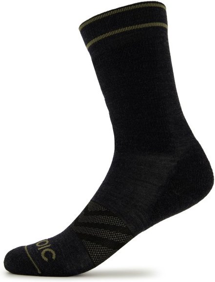 Stoic - Merino Outdoor Crew Socks Pro - Wandersocken Gr 39-41 schwarz