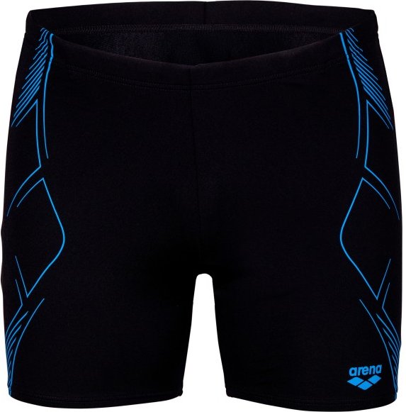 Arena - Graphic Swim Mid Jammer - Badehose Gr 4 schwarz