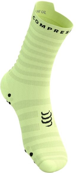 Compressport - Pro Racing Socks V4.0 Ultralight Run High - Laufsocken Gr T3 - EU: 42-44 grün