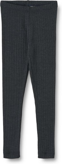 WHEAT - Kid's Woll-Leggings uni - Merinounterwäsche Gr 116 schwarz