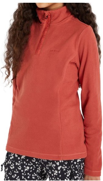 Thumbnail - Protest - Girl's Mutey JR 1/4 Zip Top - Fleecepullover Gr 176 rot