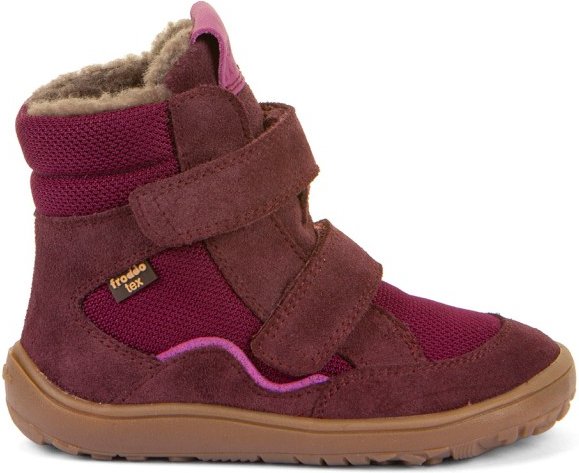 Thumbnail - Froddo - Kid's Barefoot Tex Winter - Winterschuhe Gr 32 rot/braun